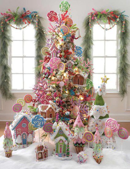 candy christmas tree 3