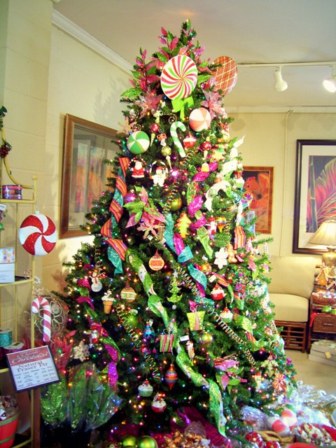 colorful christmas tree 1