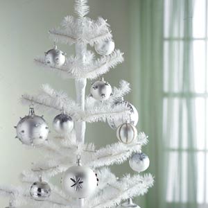 white christmas tree 10