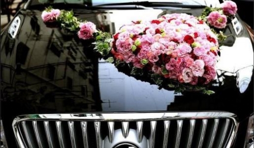 wedding car decor